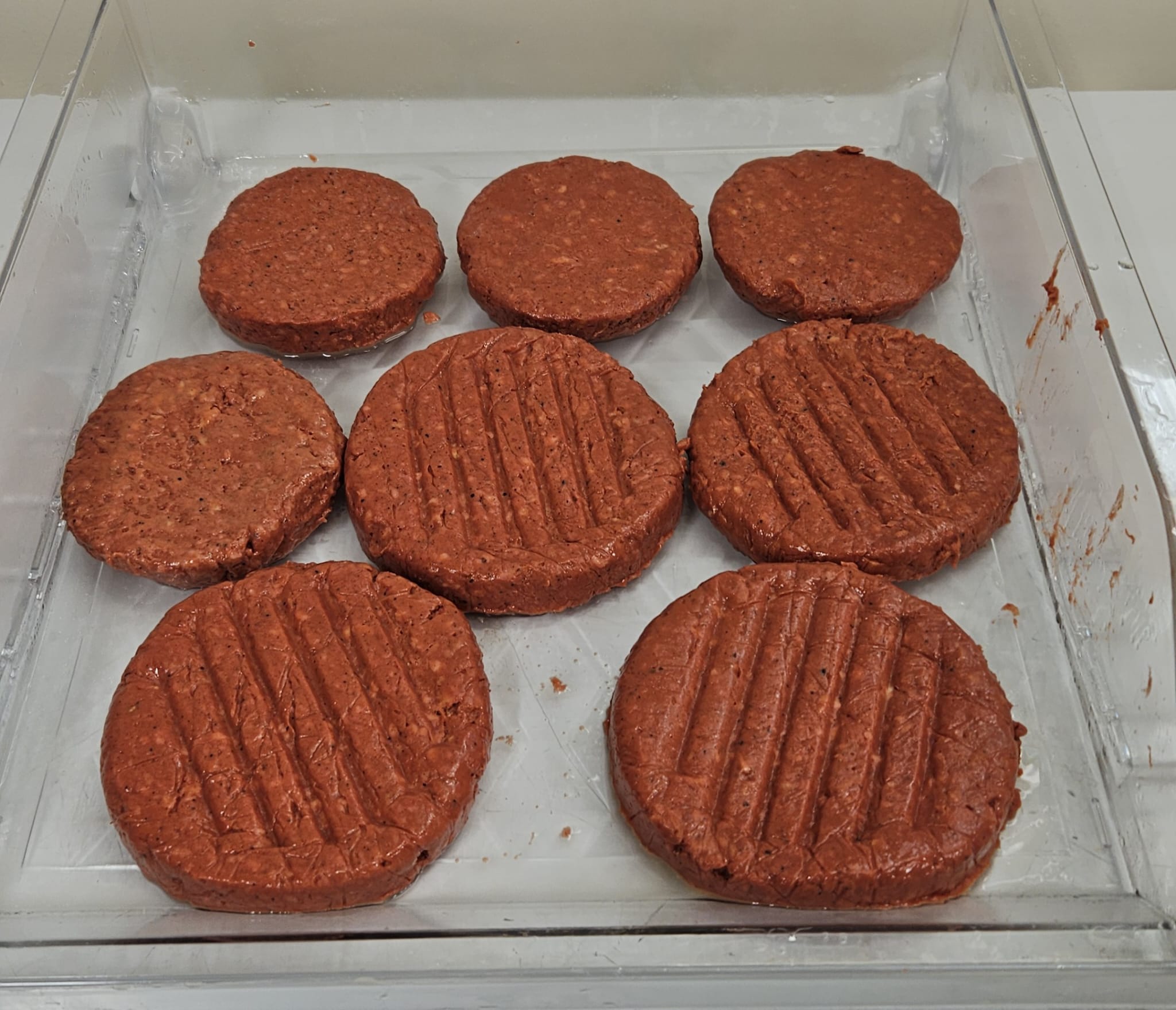 Plant-based burgers